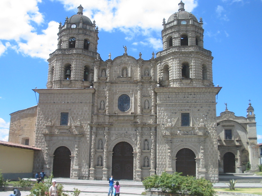 Cajamarca, la catedral (Perù)